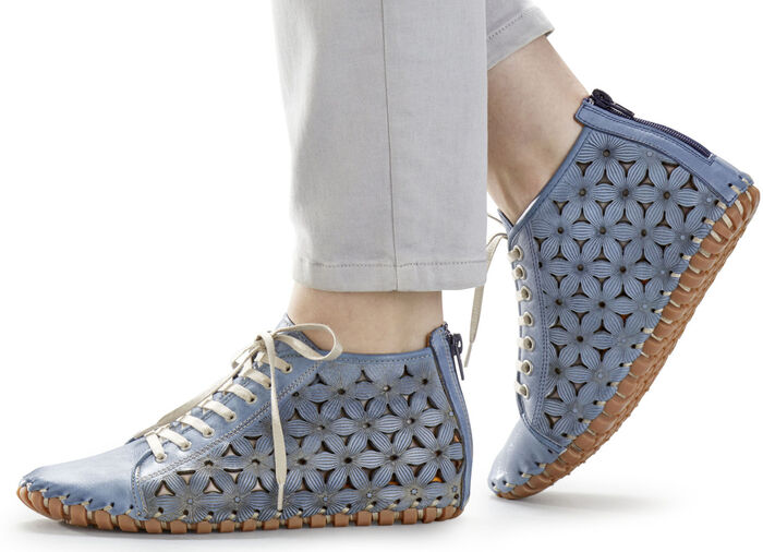 Gemini Bootie mit praktischem Fersen-Rei&szlig;verschluss JEANS