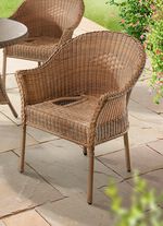 Handgeflochtene Gartenm&ouml;bel Bamberg 