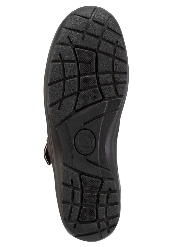 ELENA EDEN, sommerliche Damen-Slipper, Weite H, mit herausnehmbarem Fußbett BRONZE