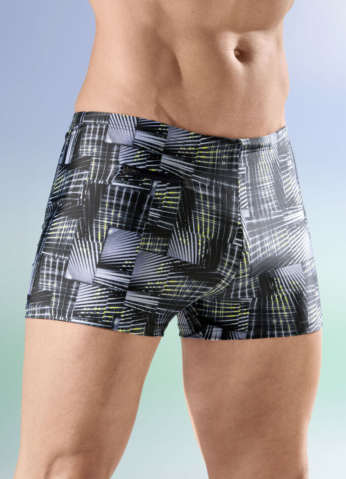 Schwab Badehose in höherer Kastenform 