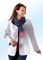 Wendejacke mit Rautenstepp 