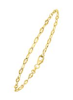 Exquisite Fantasieketten-Garnitur in Gold 375/- fein 