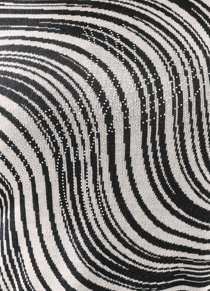 Tunika mit schwarzem Gürtel 