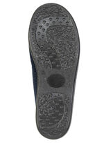 Bequeme Herren-Hausschuhe, Weite H, mit anatomisch geformtem Fußbett MARINE