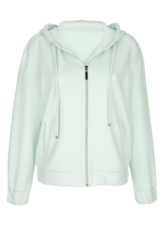 Sweatjacke mit Kapuze 