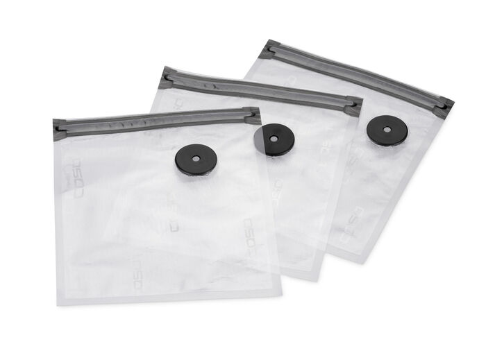 Vakuum-ZIP-Beutel für Caso Hand Vakuumierer TRANSPARENT