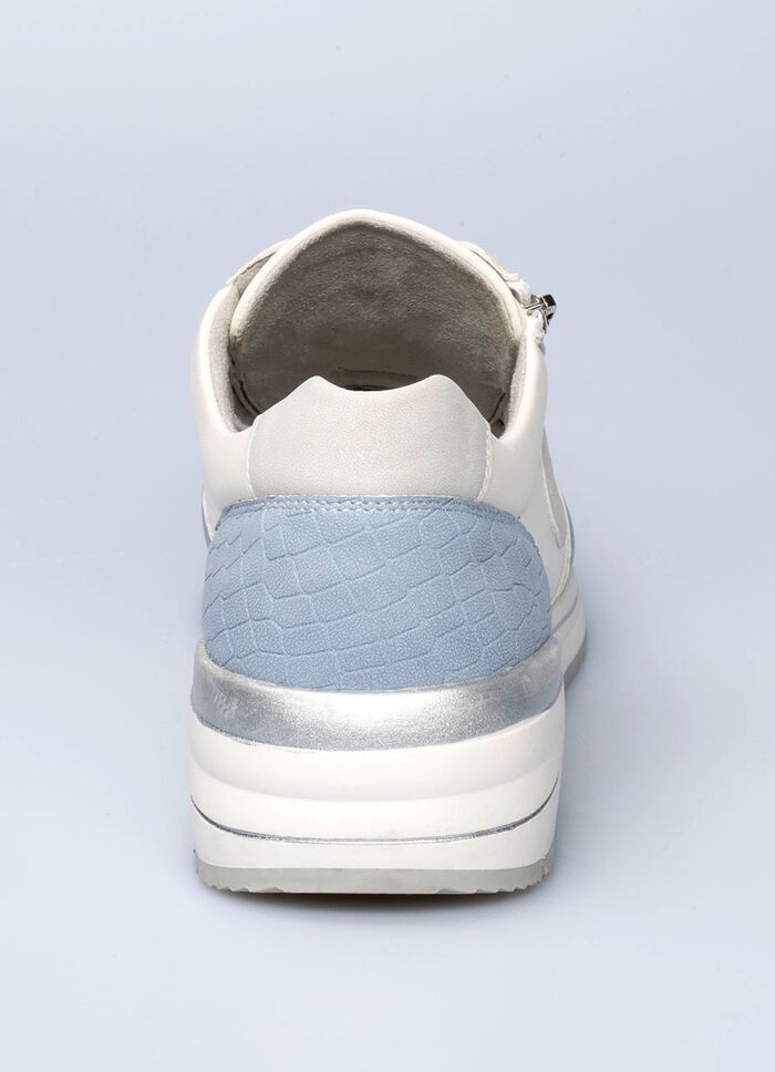 Komfort-Sneaker Simone in Leder- und Veloursleder-Optik 