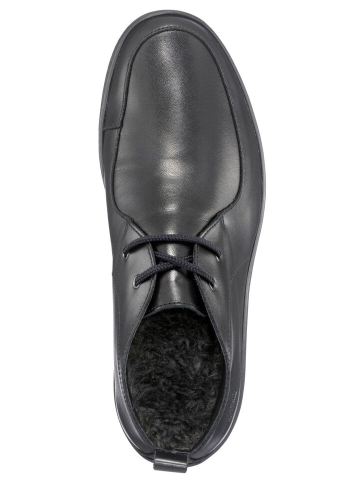 Schn&uuml;r-Bootie mit Wechselfu&szlig;bett 