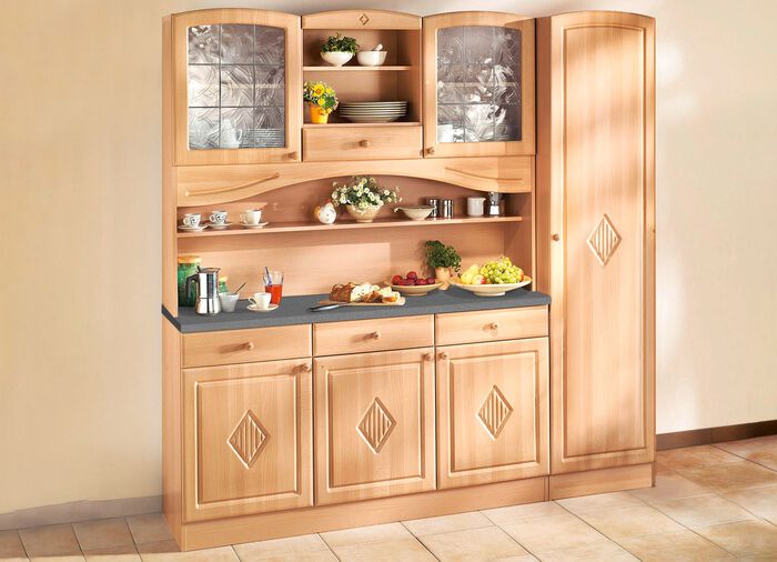 Buffetschrank mit profilierter Front BUCHE