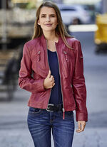 Lederkurzjacke von „Cabrini“ 