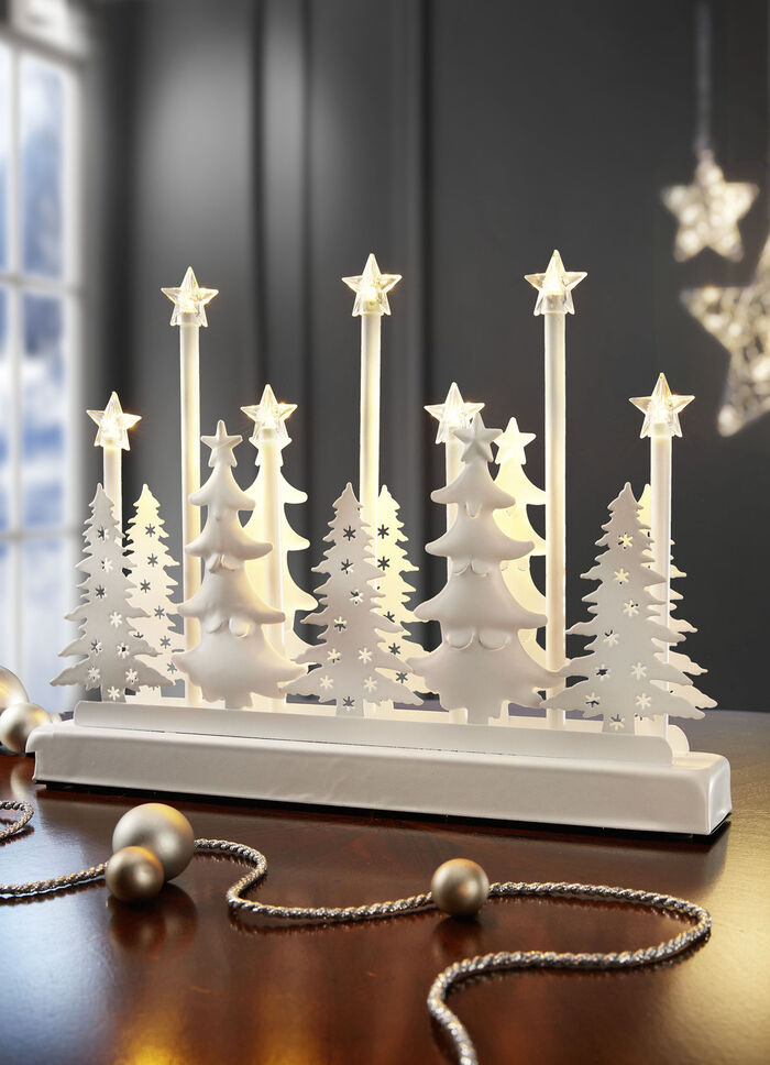 LED-Leuchter aus Metall 