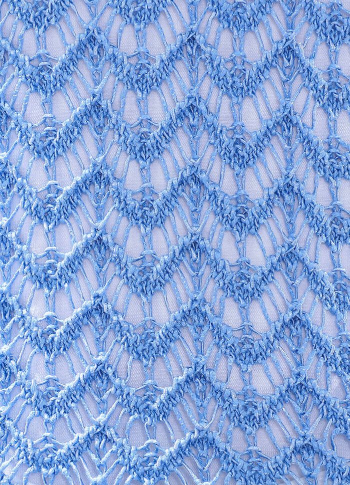 Pullover aus hochwertigem Glanzeffektgarn 