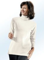 Kombifreundlicher Pullover WOLLWEISS