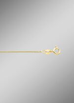 Vergoldete Schlangenkette aus Silber 