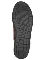 ELENA EDEN, bequeme Damen-Boots, Weite H, mit herausnehmbarem Fu&szlig;bett BURGUND