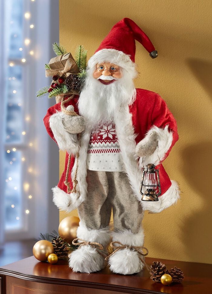 Handgefertigter Weihnachtsmann 