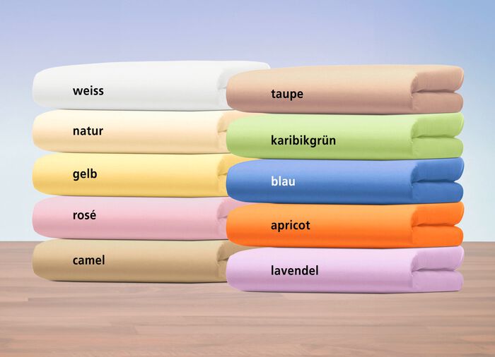 Bellana Vital-Jersey-Spannbetttuch mit Lyocell (TENCEL&trade;) NATUR