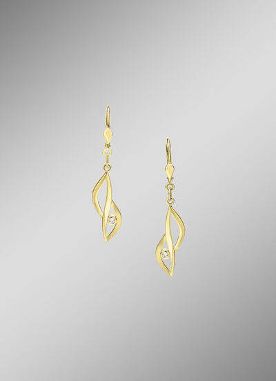 Ohrringe mit Zirkonia 