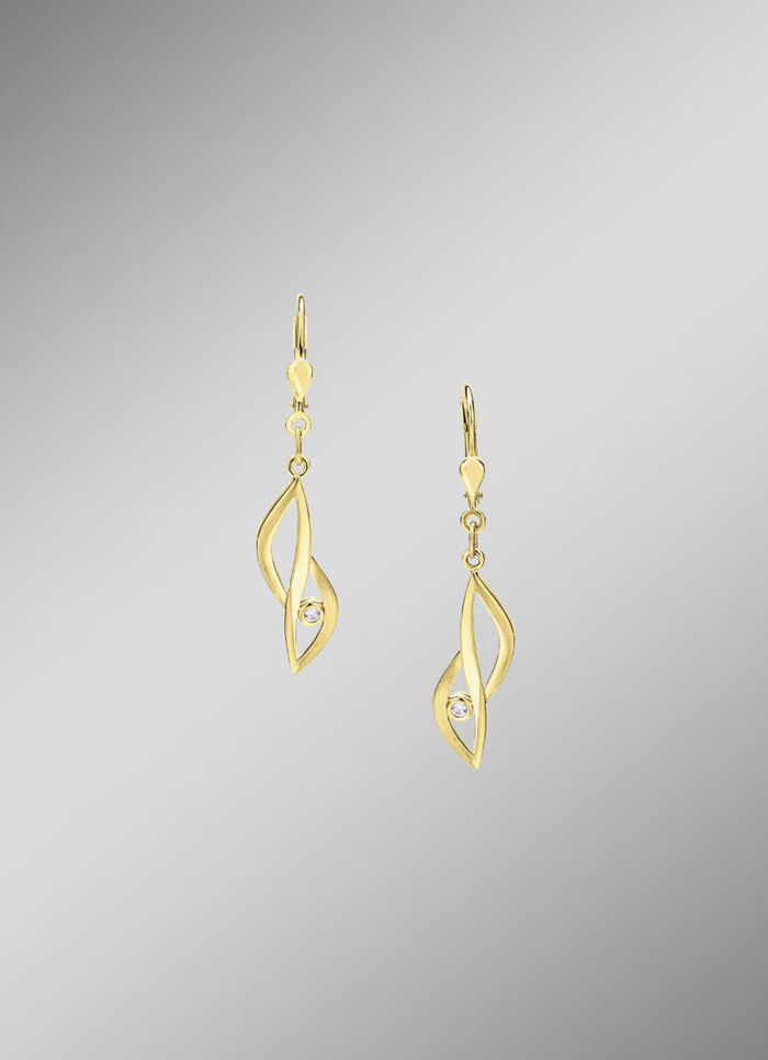 Ohrringe mit Zirkonia 