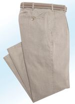 Unterbauch-Jeans mit Bundfalten in 3 Farben HELLOLIV