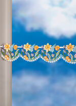 Stangendeko aus Plauener Spitze 