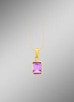 Schicker Anh&auml;nger mit echt Amethyst 