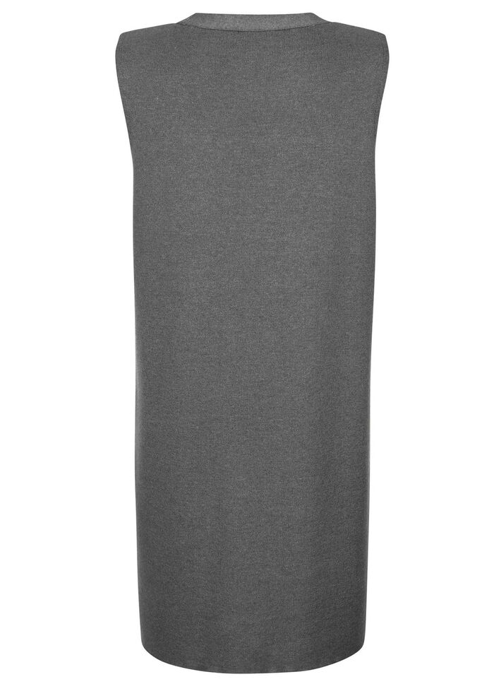 Strickweste mit dekorativem Verschluss 