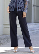 Hose in angesagter Palazzo-Form NACHTBLAU