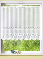 Kleinfenster-Store mit Stangendurchzug 