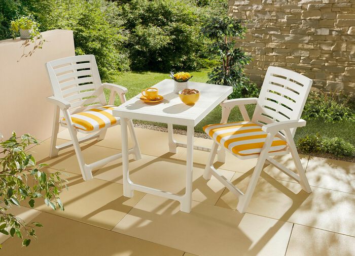 Wetterfestes Balkon-Set, 3-teilig 