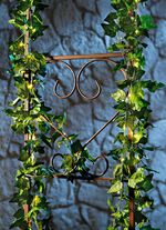 LED-Girlande aus wetterfestem Kunststoff mit 40 Mini-LEDs GR&Uuml;N