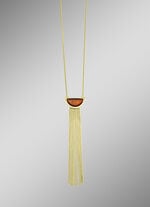 Halskette mit Bernstein 