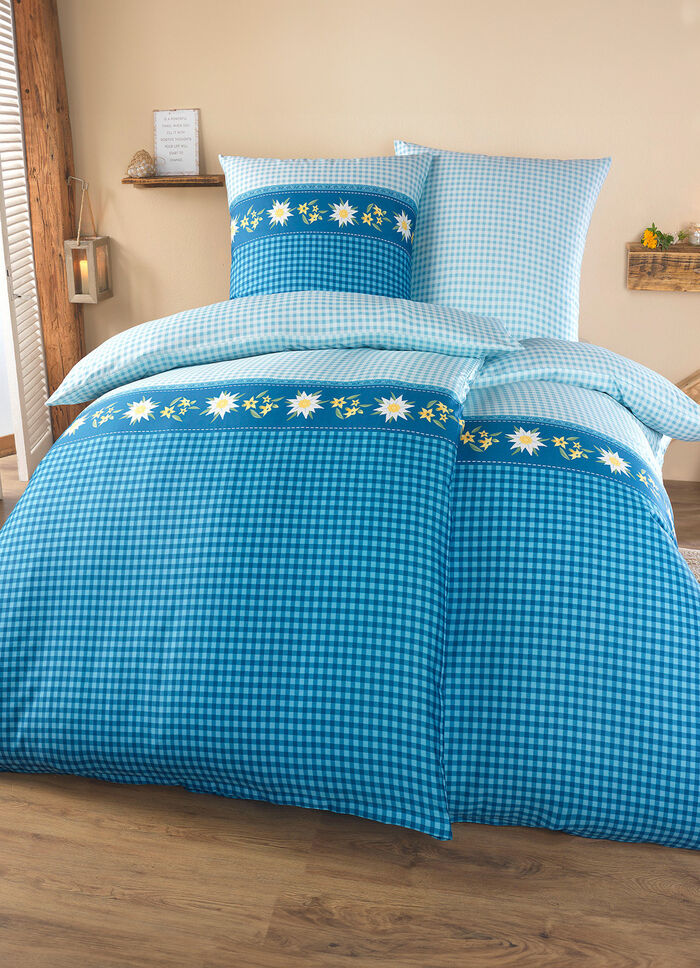 Bettwäsche-Garnitur mit Reißverschluss 