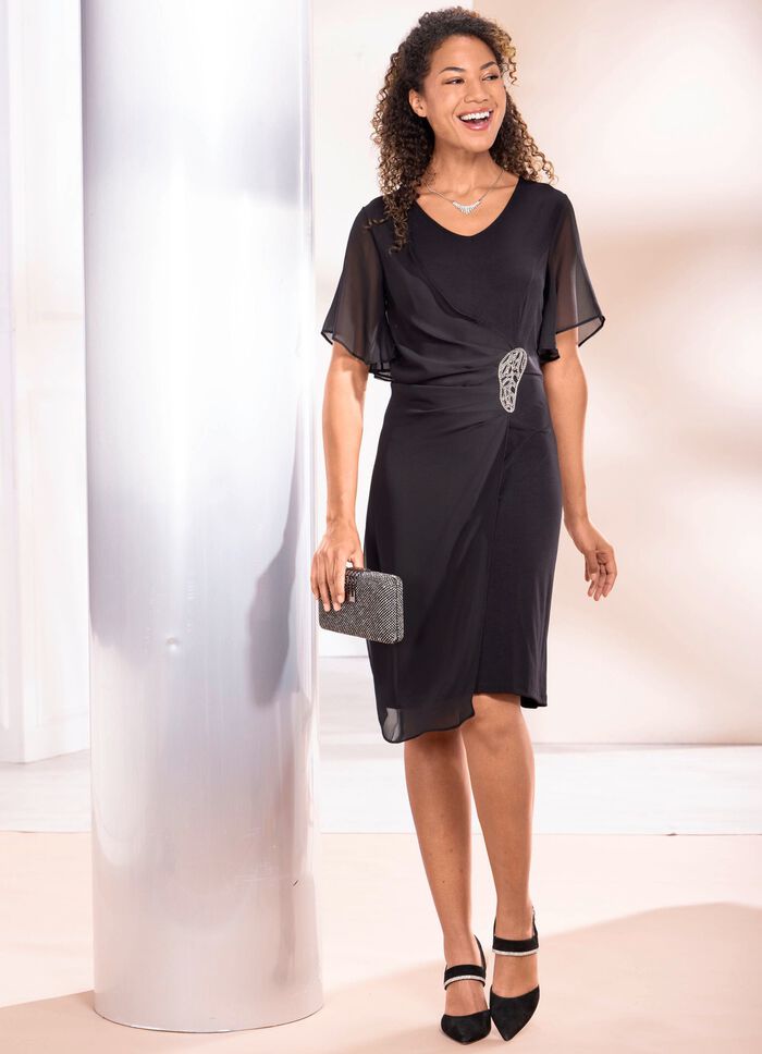 Kleid in Schlupfform 