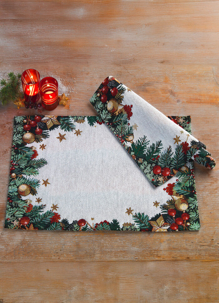 Platzset in Gobelin-Qualität, 2-teilig 