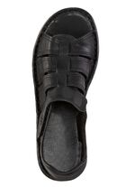 ELENA EDEN Sandale aus Nappaleder mit dezenter Knitter-Struktur 