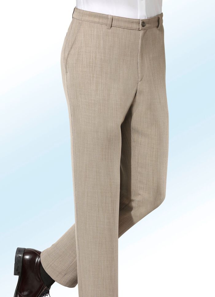 "Klaus-Modelle"-Hose in 3 Farben SAND MELIERT