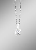 Zauberhafter Anhänger mit synth. Zirkonia 