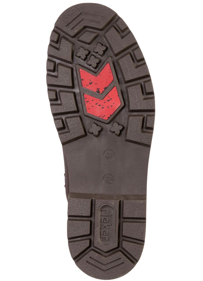 Rieker Stiefel aus Nappaleder DUNKELBRAUN