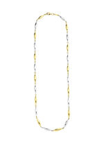 Hochwertige Halskette in Bicolor 