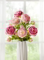 Ranunkel-Zweig, 6er-Set 