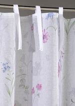 Dekoschal mit Blumen-Motiven 