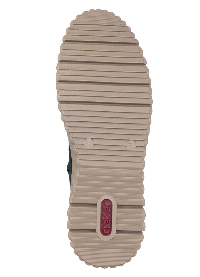 Rieker, trendige Damen-Boots, Winterschuhe, mit herausnehmbarem Fußbett DUNKELBLAU