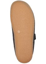 Laurina Wollfilz-Pantoffel mit Velours-Besatz 