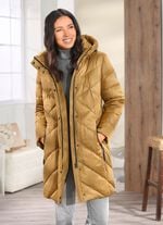 Funktions-Kurzmantel mit abnehmbarer Kapuze 