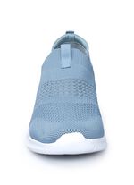 Federleichter Flexi-Damenschuh in Bequemweite G RAUCHBLAU