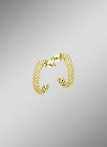 Zeitlose Creolen in feinstem Gold 