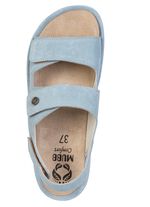 Mubb, bequeme Damen-Sandalen, Weite H, mit herausnehmbarem Fu&szlig;bett 