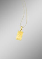 Wundervolle Feingoldbarren-Anh&auml;nger 