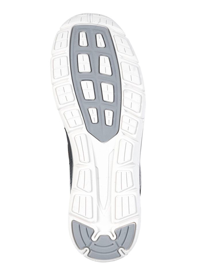 Slipper aus Synthetik mit Textil-Eins&auml;tzen 